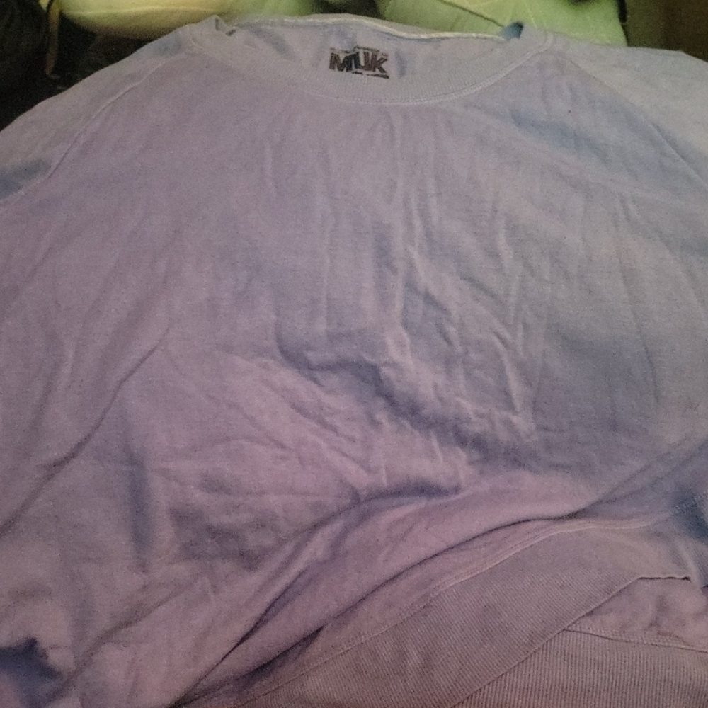 Muk Luks Purple Sweatshirt